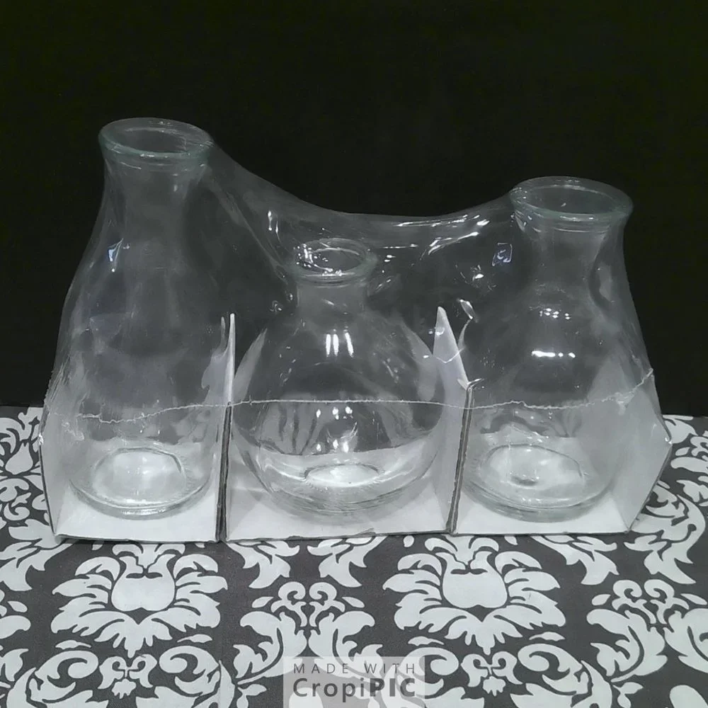 Target Bullseye 3ct Glass Vases